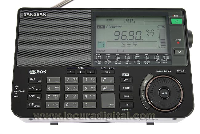 Sangean ATS-909X preto