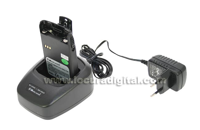 MIDLAND ALAN desktop charger CA7200 walkies CT-200, 400 y CT-210, 410