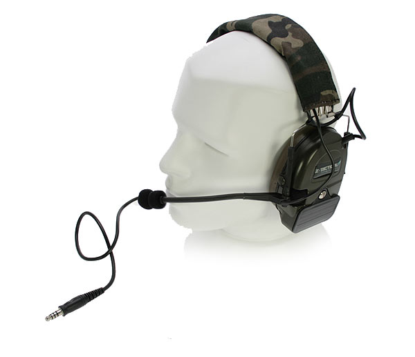 NAUZER HEL 950 Micro Auricular especial para AIRSOFT  con amplificacion.