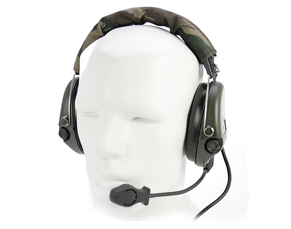 NAUZER HEL 980 Headphones Micro special AIRSOFT thinness with amplifier.