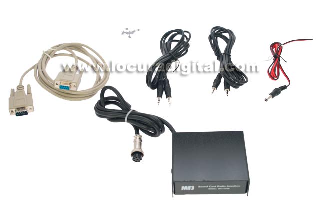 MFJ1273B MFJ interface tarjeta de sonido, BASIC, PSK31-DIGITAL, ECHOLINK
