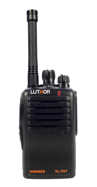 Luthor TL-747 PMR 446 walkie MARTELO UHF 16 CANAIS