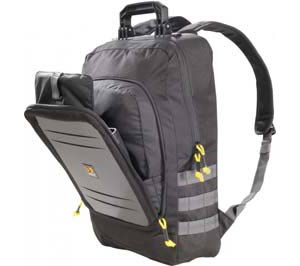 Peli U145 backpack with multiple compartments.