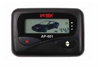 INTEK AP-601 DIGITAL CODED UHF FM REMOTE ALARM WITH LCD POCKET PAGER
