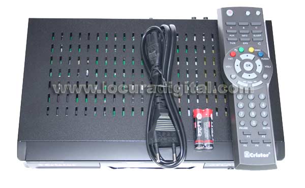 CRISTOR ATLAS Satellite Receiver 2 Multisystem card readers. Al jazeera compatible.