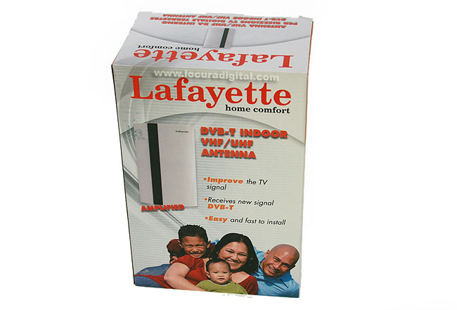 ADT7 LAFAYETTE Antena interior TV TDT DIGITAL TERRESTRE
