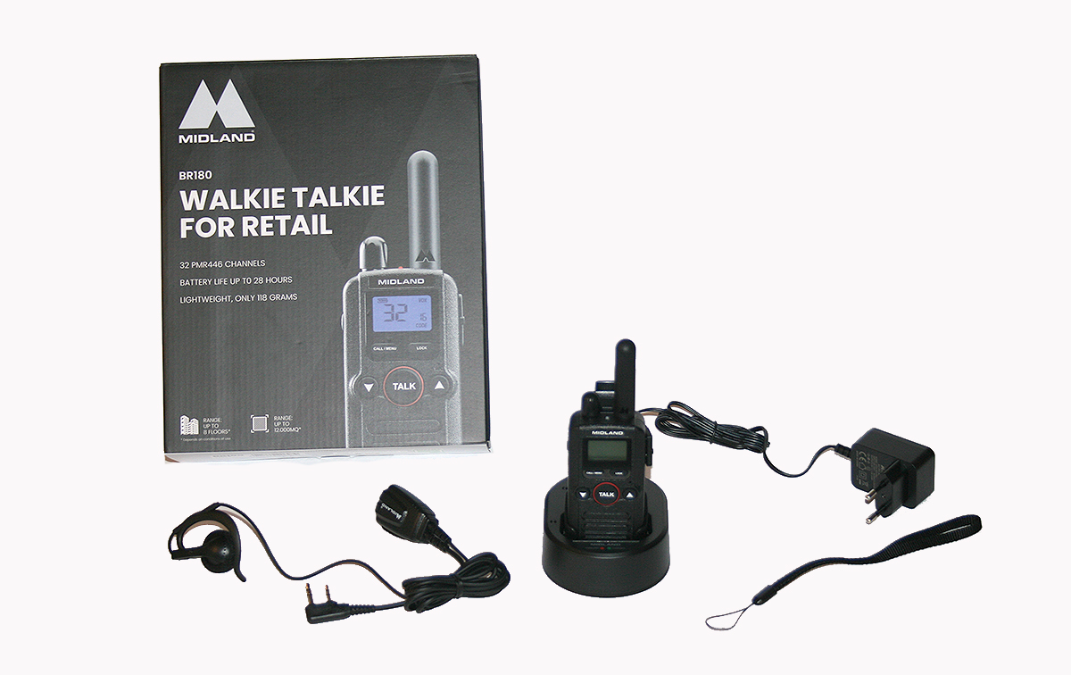 midland br180 single 1 walkie de uso libre pmr446