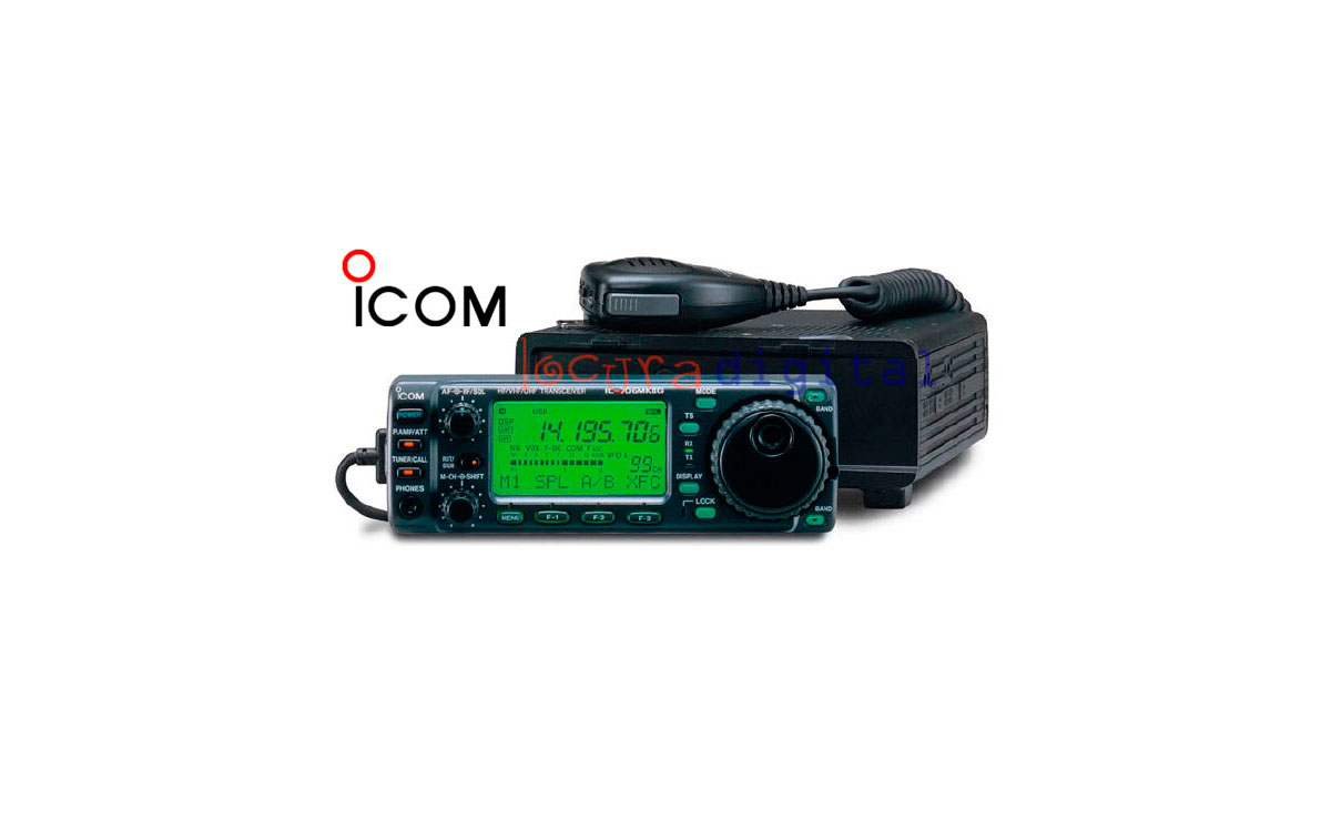 IC 706MKIIG. TRANSCEIVER MULTI BAND OF HF + 50/144/432 MHz