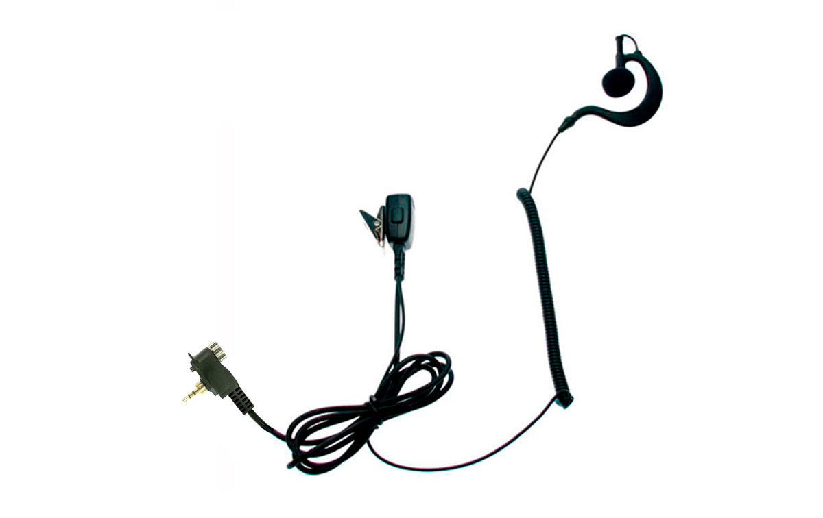 PIN29M6 NAUZER micro-auricular orejera para walkies MOTOROLA TETRA 