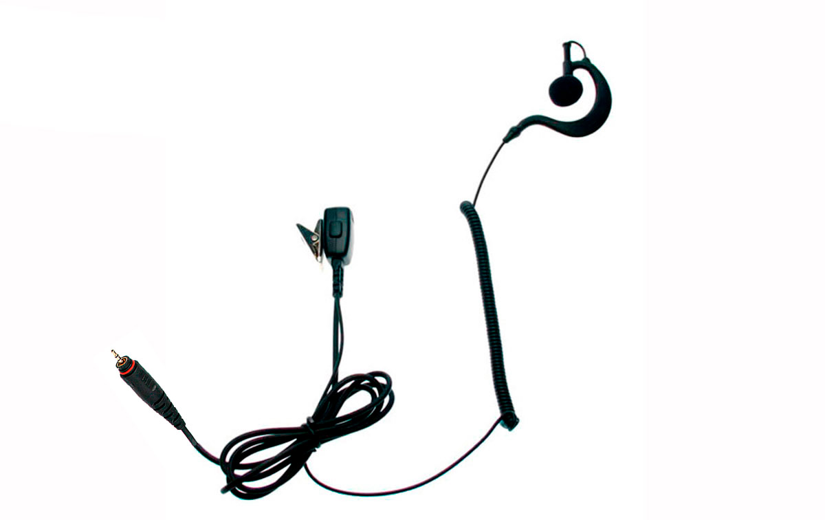 Micro-oreillette Professionnelle NAUZER PIN-39 M9 - Compatible Motorola SL1600, SL4000, SL7550, SL1K - Pour Environnements Bruyants (Militaire, Sécurité, Industrie)