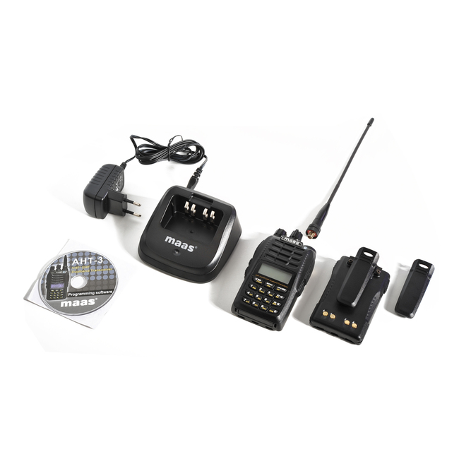 Dual Band Talkie MAAS AHT3UV VHF / UHF 144/430 MHz