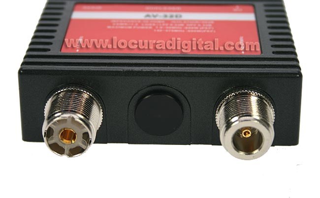 AV32D AVAIR Duplexor 1 entrada , 2 salidas 1,6-56 Mhz./ 140-470 Mhz.