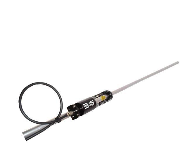 BB10V MALCOTT&acute;S Antena vertical HF banda ancha de 3,5 a 57 Mhz.