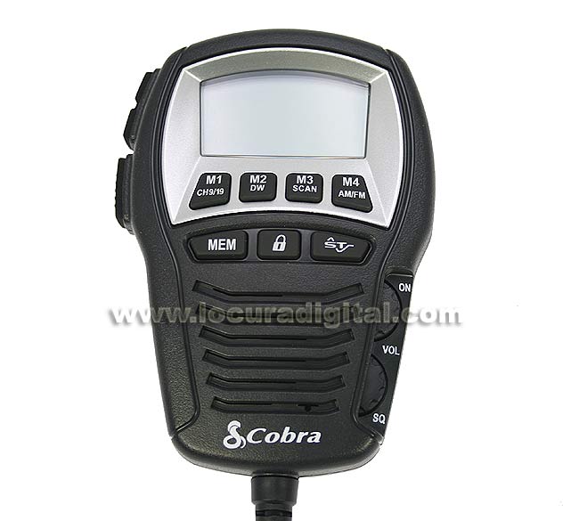 COBRA-75ST-EU COBRA Emisora CB 27 Mhz. AM / FM 40 canales.