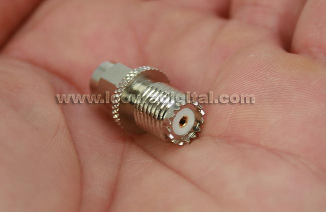 CON1695 Adapter MINI UHF Female to SMA Male