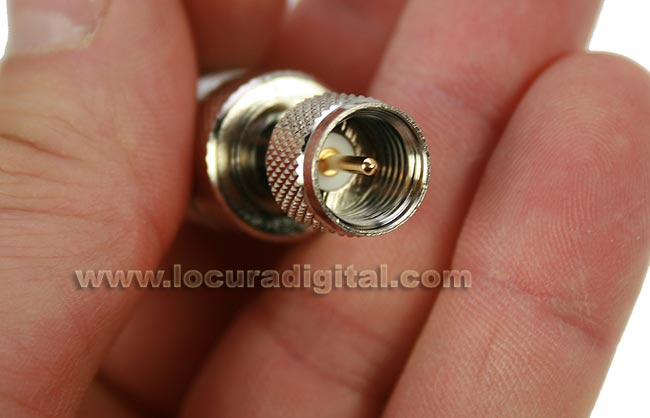 CON1842 MINI UHF mâle à femelle adaptateur PL