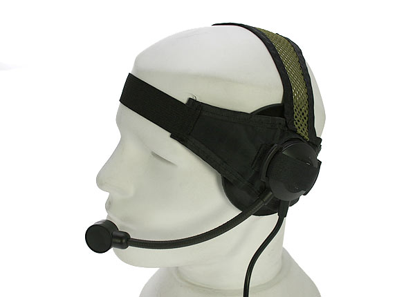 NAUZER HEL880M Micro-Auriculares tipo casco profesional.