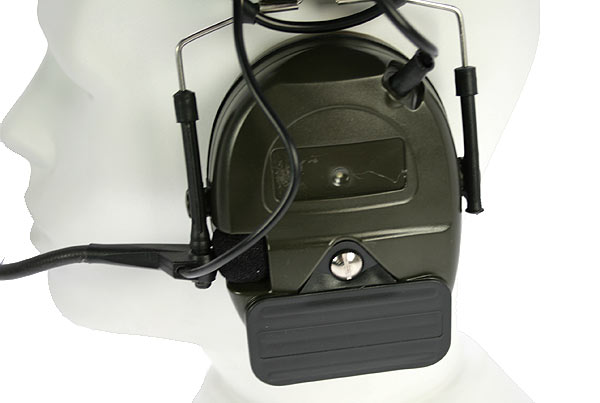 NAUZER HEL 950 Micro Auricular especial para AIRSOFT  con amplificacion.