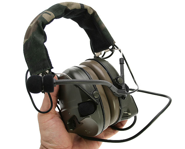 NAUZER HEL 950 Micro Auricular especial para AIRSOFT con amplificacion.