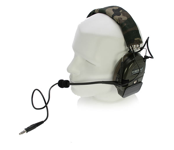 NAUZER HEL 950 Micro Auricular especial para AIRSOFT con amplificacion.