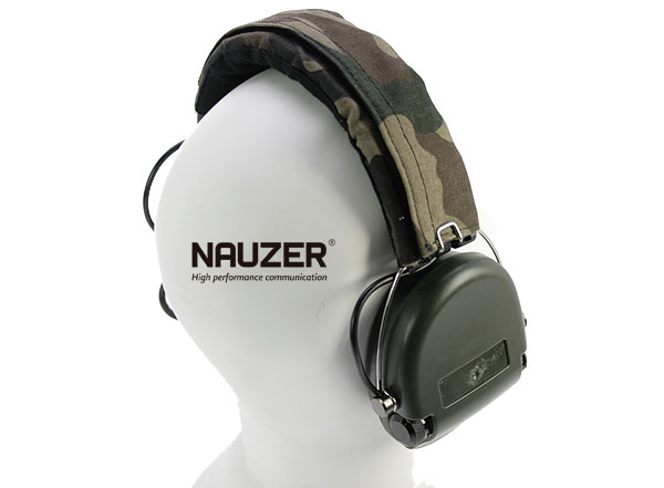 NAUZER HEL 980 Micro Auriculares con poco grosor especial para AIRSOFT con amplificador.
