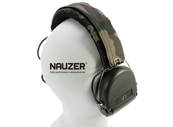 NAUZER HEL 980 Casque Micro minceur AIRSOFT spéciale avec amplificateur