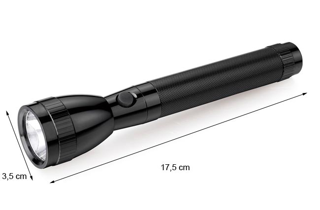 La longueur de lampe-torche rechargeable professionnelle de barrister Max5 17.5cm a mené le lumen 140 de Cree