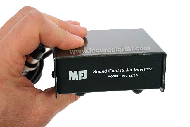 MFJ1273B MFJ interface de placa de som, BASIC, PSK31-DIGITAL, ECHOLINK