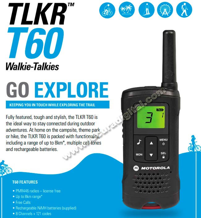 motorola tlkr t60