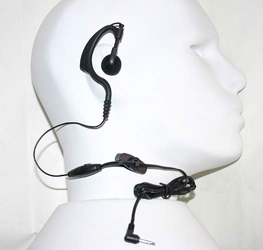 PIN19R3R Nauze Micro-Headset PTT walkie Luthor TL-44, Baofeng UV-3R
