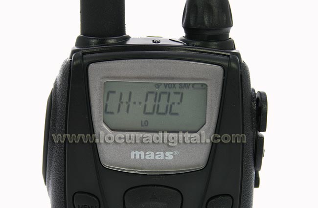 PT600 MAAS PMR-446 walkie de uso libre PAREJA DE DOS WALKIE