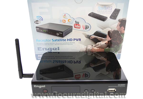 Engel Axil lanza el nuevo receptor satélite PVR ENGEL  RS-4800Y