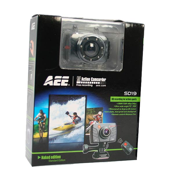 ESA SD19FN Sports Camera waterproof end-use Full HD 1080p. No patalla
