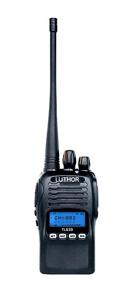 LUTHOR TL-630 Walkie 250 CANAUX PROFESSIONNELS VHF136 - 174 mhZ. Protection IP-67 - - Disponibilité en mars 2013 -