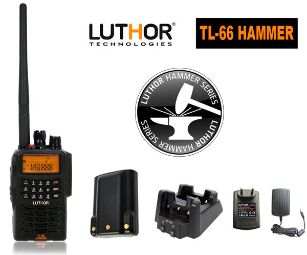 luthor tl-66 marteau walkie double bande vhf/uhf 144/430 mhz.