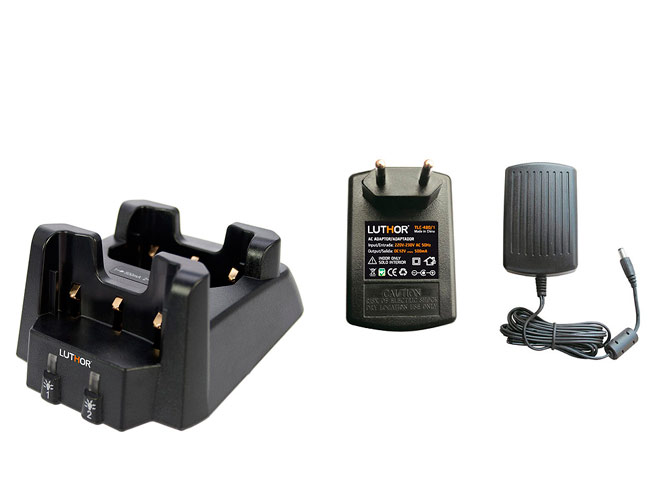 kit carregador 480 TLC-1 para walkie LUTHOR TL66-TL740-TL742-TL747-TL22-HAMMER