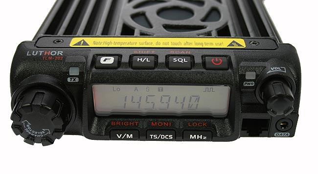 tlm 202 luthor estação móvel vhf 144-146 mhz. cabo usb para pc