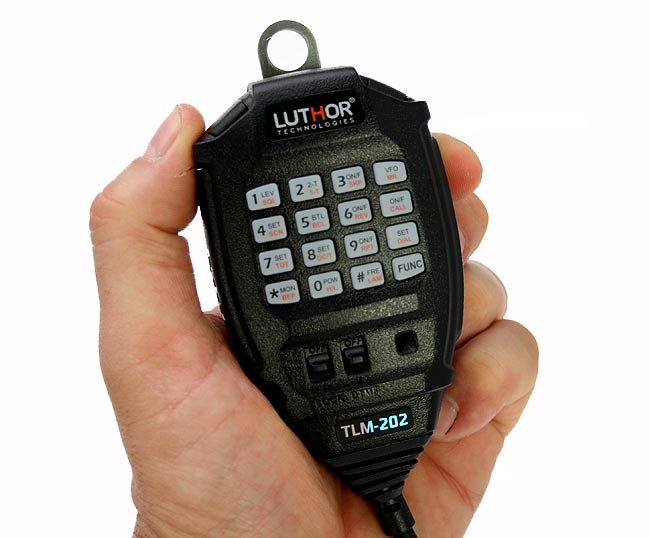 tlm 202 luthor emisora móvil vhf 144-146 mhz. cable usb para pc 