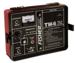 Fisher TW-6 cabos detector, tubos, tampas