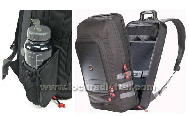 mochila U105 com m&uacute;ltiplos compartimentos