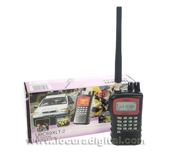 UBC69 XLT2 UNIDEN BEARCAT 69 XLT-II escaner 25-87, 137-174 y 406-512 Mhz.