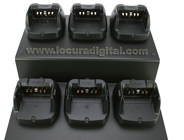 VAC6450 VERTEX cargador multiple de 6 unidades