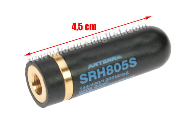 Mini Antena SRH805S HOXIN triband 144 / 430 / 1200 MHz