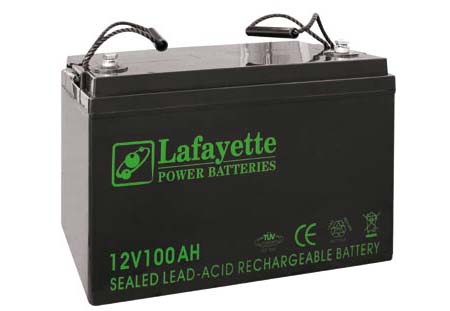 SW121000 LAFAYETTE Batería de Plomo Recargable 12 volts. 100 Amp. 