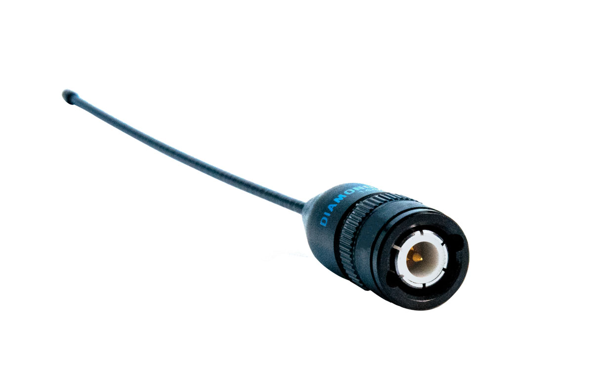 Diamond RH519 Antena original DIAMOND Doble Banda 144/430 VHF/UHF conector BNC, longitud 19,5 cm. 