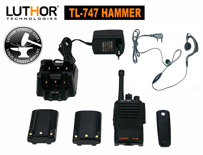 Contenido del kit LUTHOR TL-747 HAMMER