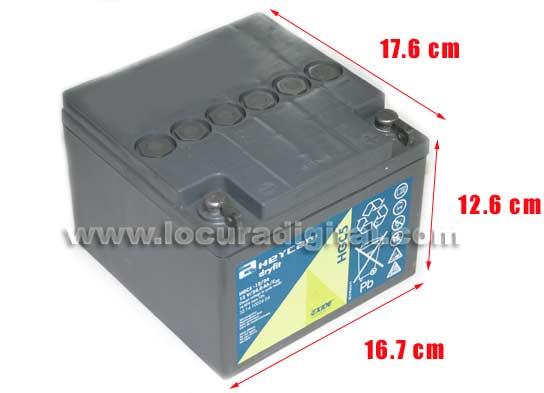 HEYCAR EXIDE TECNOLOGIAS HGC5-12 24 G5