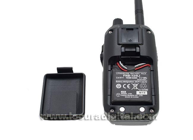 fnb124li bateria yaesu original ft 252 capacidad 1030 mah. para walkie ft 252
