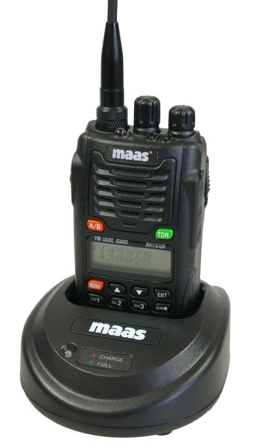 MAAS AHT2UV WOUXUN Bibanda walkie VHF / UHF