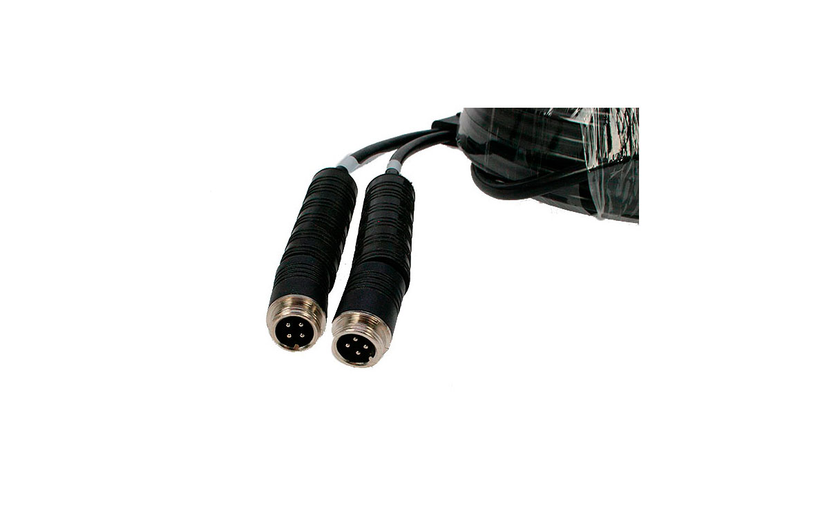 CA10X2 BARRISTER Cable conexión doble para sistemas visión trasera 10 mts.